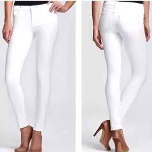 J Brand Jeans Designer 811 Mid Rise Skinny Jeans Stretch 811C036 Cotton 31 Reg